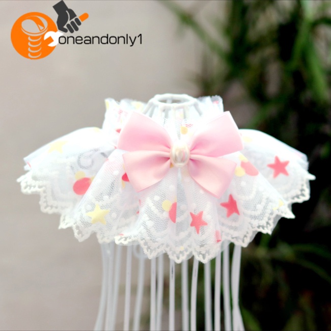 Yếm Ăn Phối Ren Đính Nơ Dùng Làm Đạo Cụ Chụp Ảnh Cho Thú Cưng