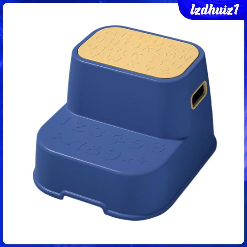 Ghế Đẩu Di Động Hai Bước Ổn Định Không Trơn Khối Lượng Nhẹ Cho Phòng Khách / Phòng Tắm