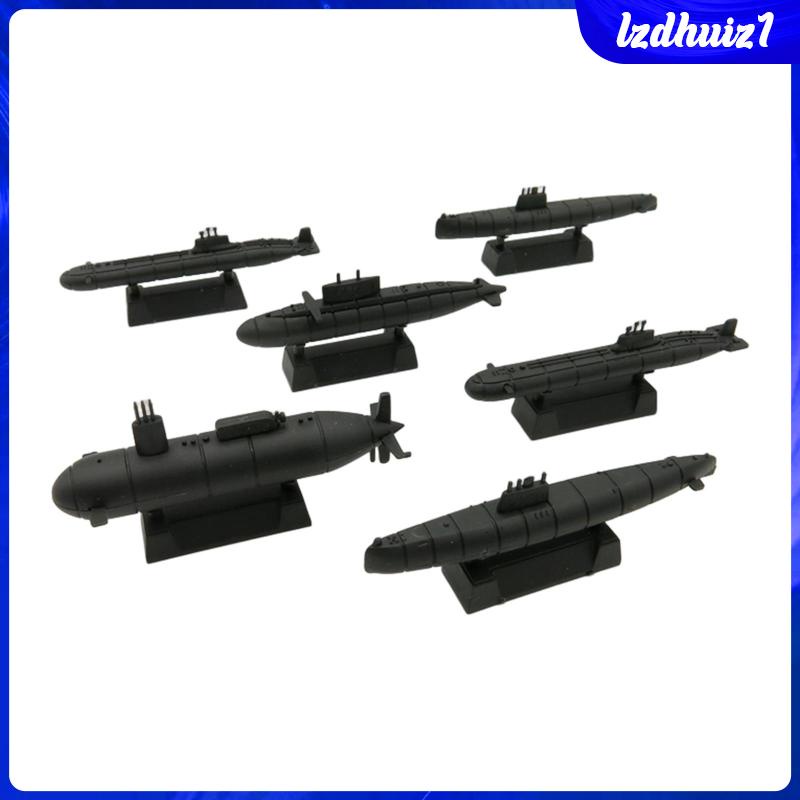Set 6 Mô Hình Tàu Chiến 4D Cho Bé Gái