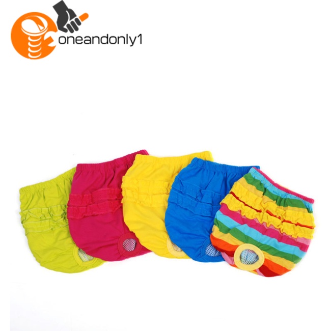 [COD] Quần Lót Sinh Lý Phối Ren Chống Rách Vệ Sinh Cho Thú Cưng