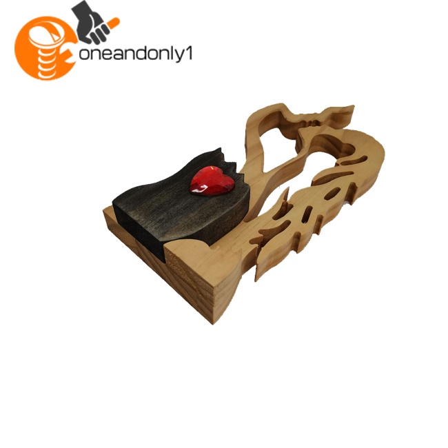 Đồ trang trí Cặp Đôi Tình Nhân Bằng Gỗ Trang Trí Nhà Cửa