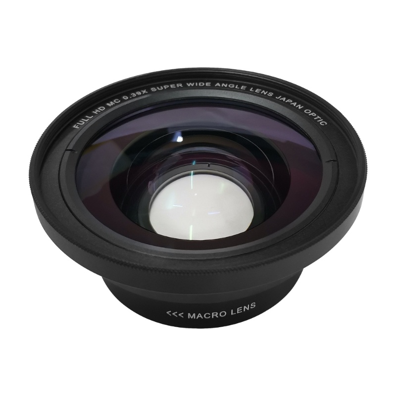 Thấu Kính Góc Rộng 0 39X Độ Phân Giải Cao 72mm 72mm Cho Máy Ảnh / Máy Quay
