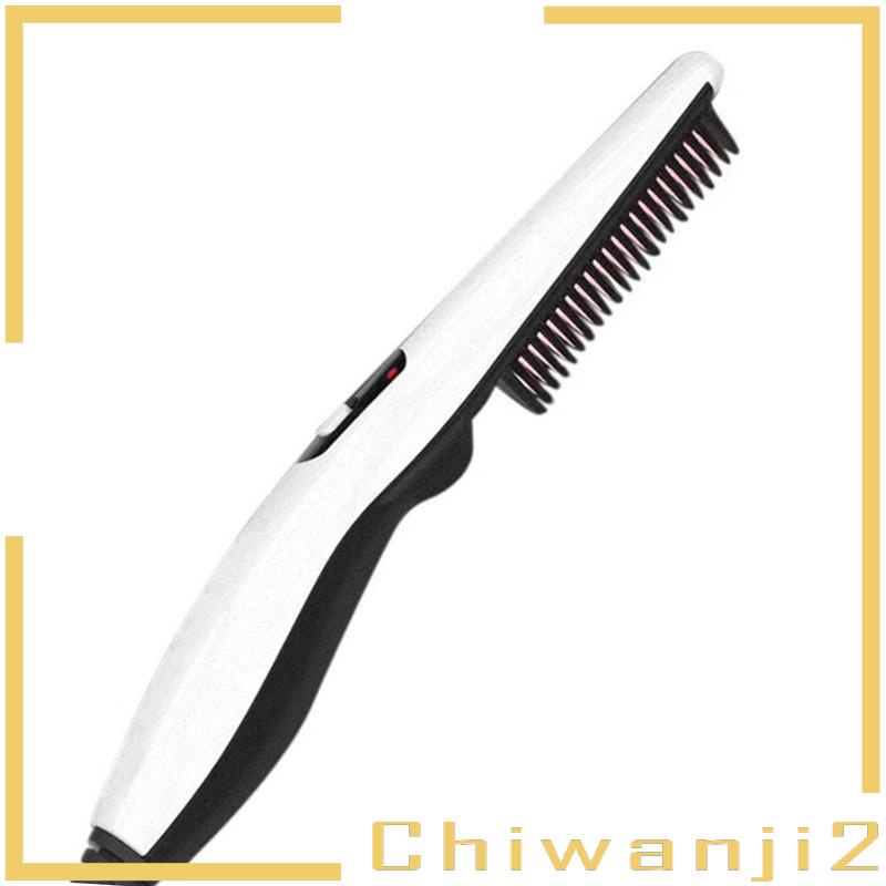 Lược Điện Chải Tóc Thẳng / Xoăn Chống Bỏng Cho Nam Phích Cắm EUR