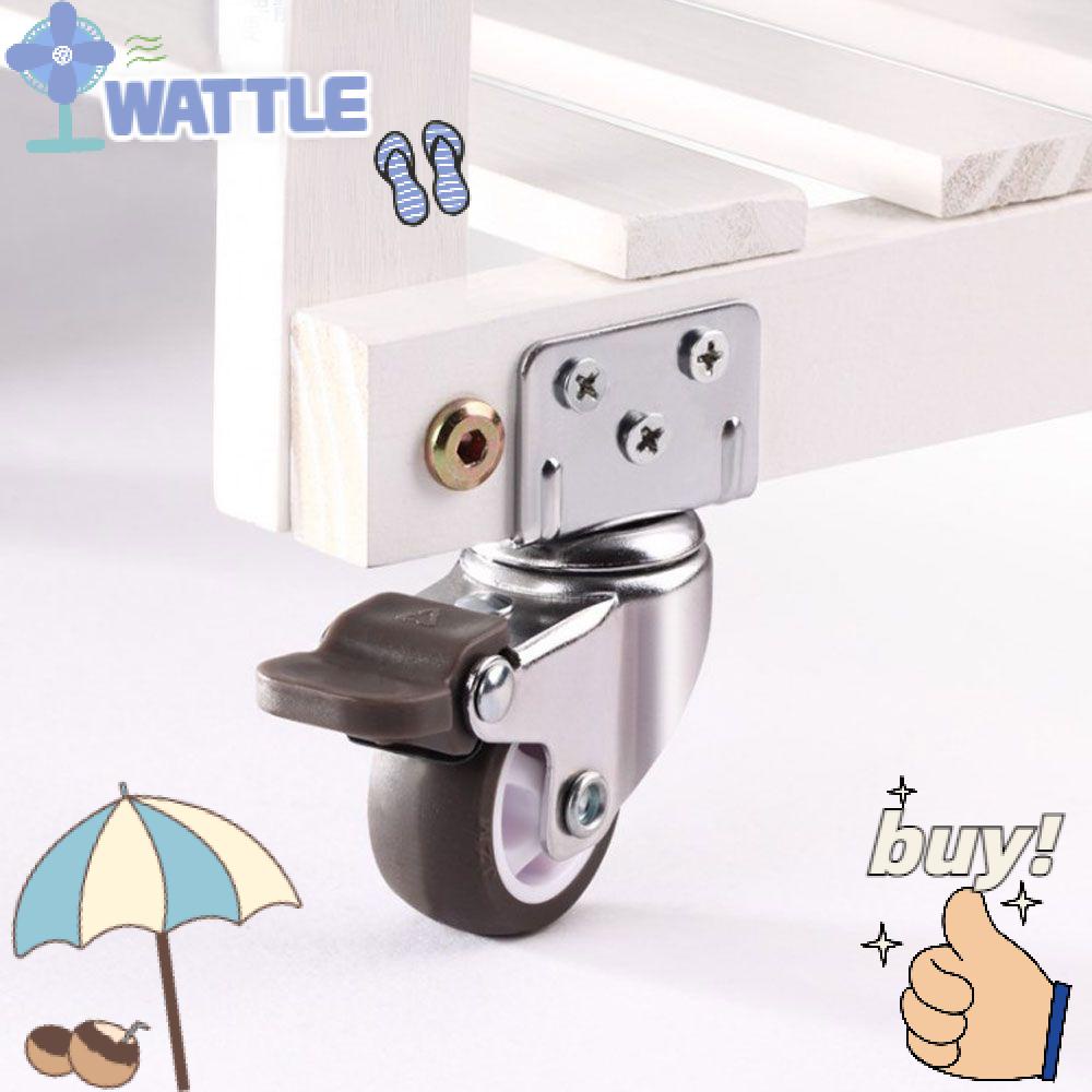 WTTLE Bánh Xe Gắn Giường Cũi Em Bé Tiện Dụng