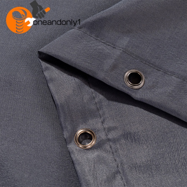 [COD] Rèm Cửa Phòng Tắm Dày Dặn Màu Trơn Chống Nước Chống Nấm Mốc Tích Hợp Lỗ Tròn