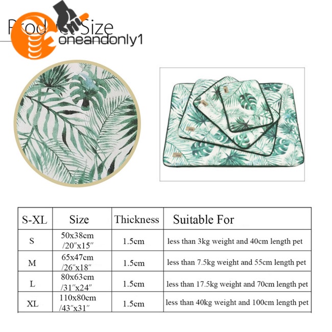 Nệm Làm Mát Mùa Hè Có Thể Tháo Rời Cho Thú Cưng