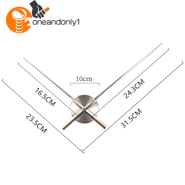 Phụ Kiện Kim Đồng Hồ Lớn Diy Kèm Túi Đựng Cho Phòng Khách