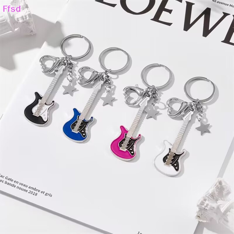 {Ffsd} 2023new Y2k Móc Chìa Khóa Hình Trái Tim Ngôi Sao Trái Tim Phong Cách Vintage Thời Trang Ngọt Ngào Cho Nữ