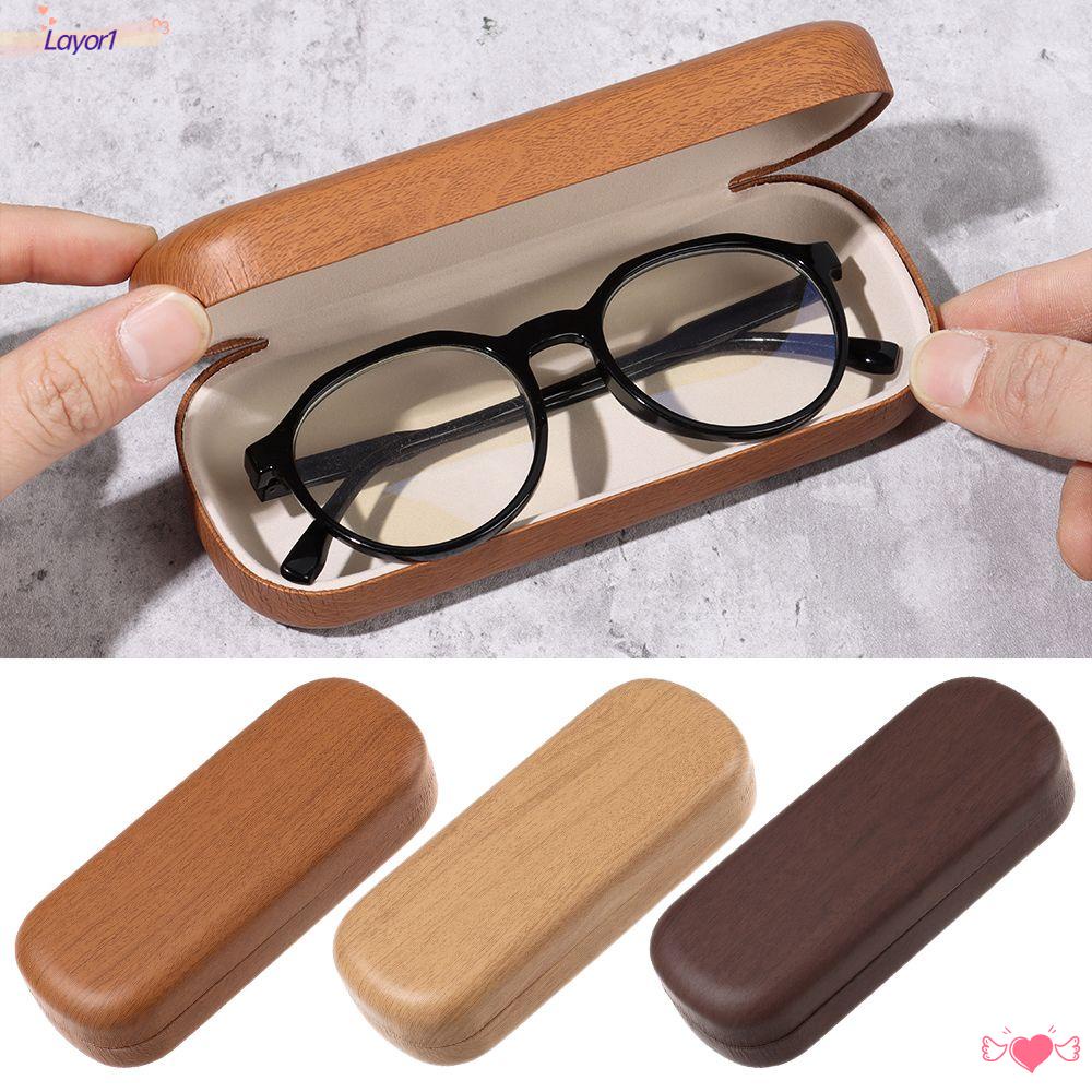 LAYOR1 Giá Đỡ Mắt Kính Cỡ Lớn Chống Thấm Nước Phong Cách Vintage
