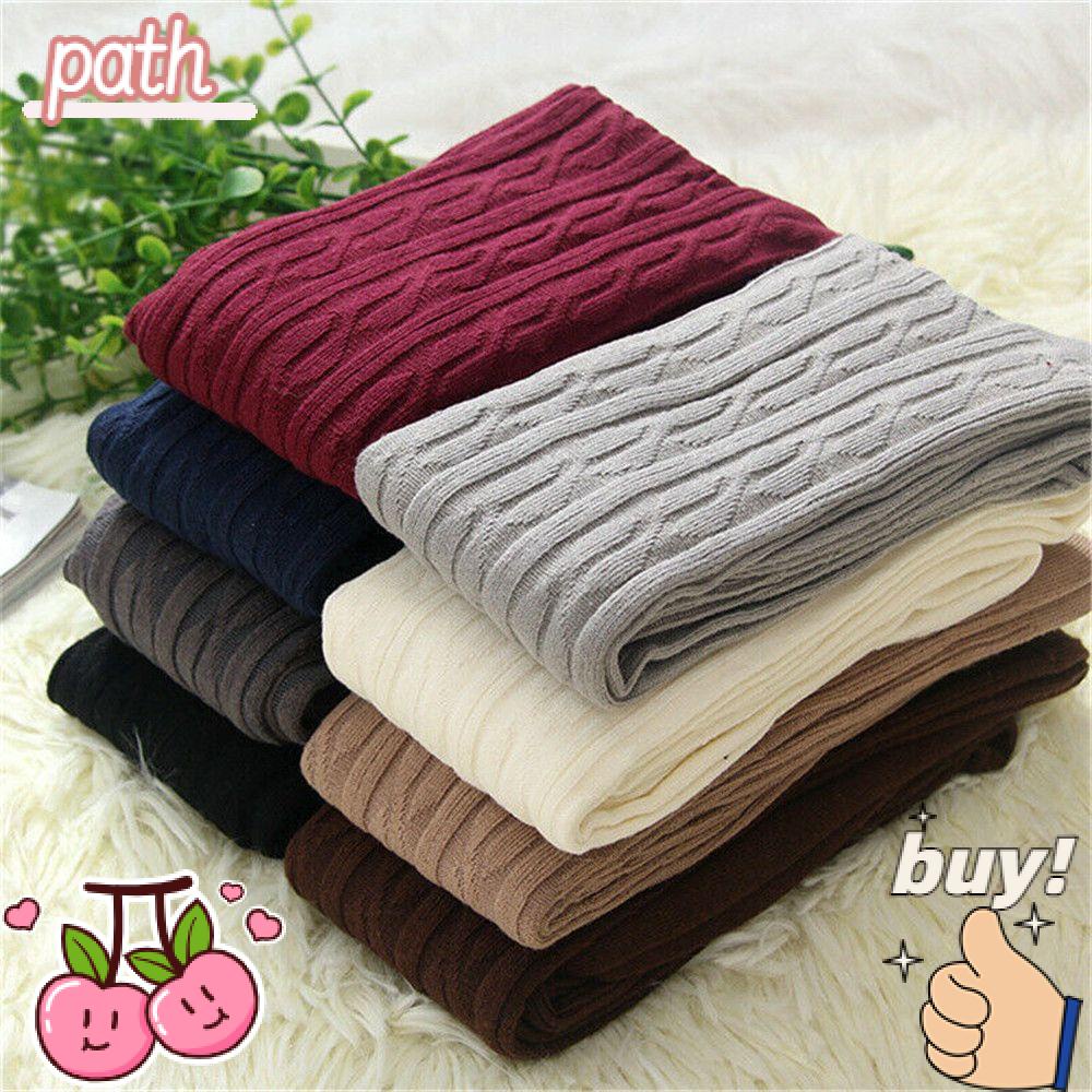 PATH Tất Chân Dài Qua Gối Giữ Ấm Cao Cấp Thời Trang Dành Cho Nữ