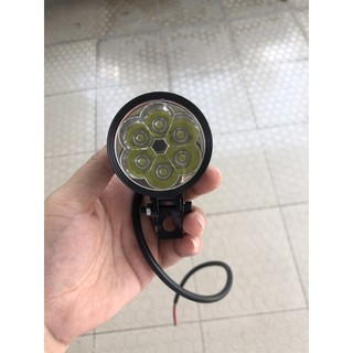 Đèn Trợ Sáng LED L6 Ngắn Loại 1 Cao Cấp – Siêu Sáng, Chống Nước Tuyệt Đối – Full Phụ Kiện Gắn Mọi Dòng Xe