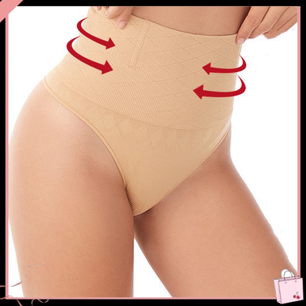 Quần Lót Lưng Cao Định Hình Vòng Eo Đốt Cháy Mỡ Thừa Cho Nữ