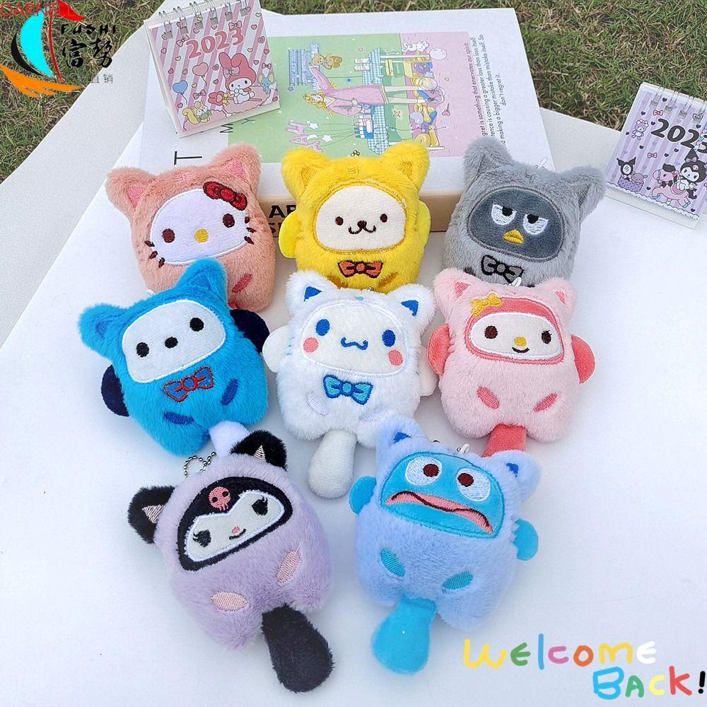DARNELL Móc Khóa Nhồi Bông Hình Cinnamoroll My Melody Dễ Thương