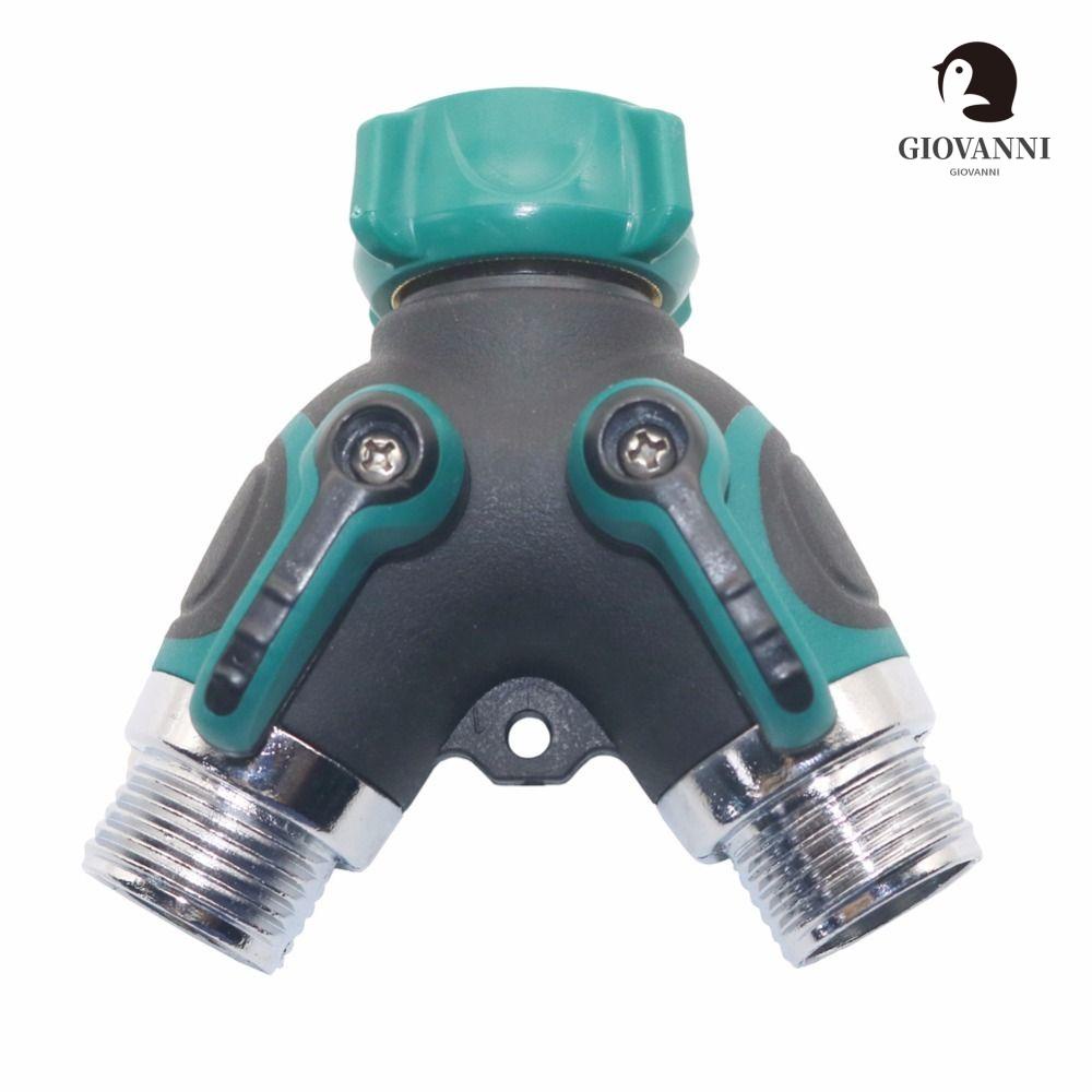 GIOVANNI Đầu Nối Ống Nước Hình Chữ Y Có Công Tắc Điều Khiển Nhanh Chóng US / EU