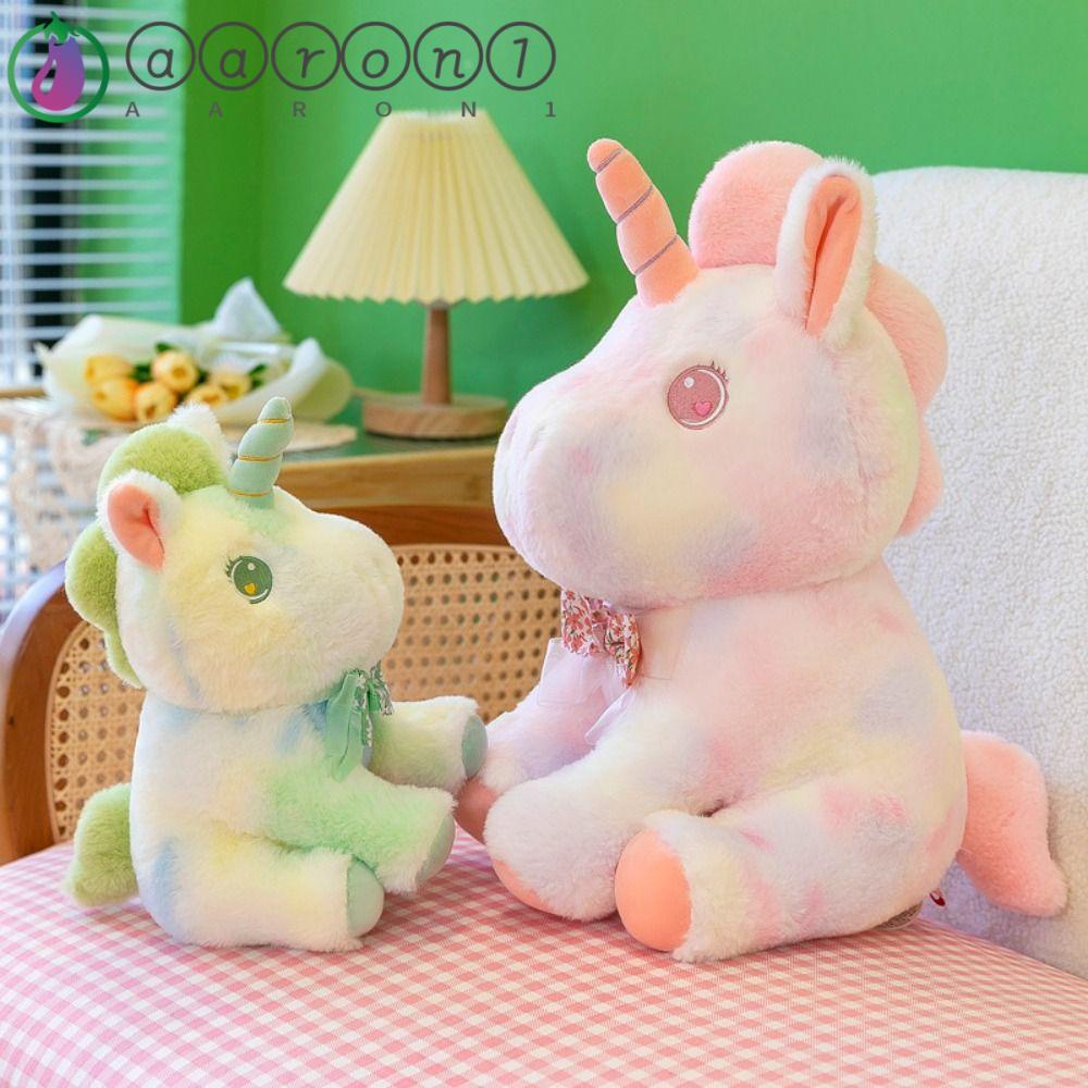 AARON1 Thú Nhồi Bông Hình Kỳ Lân Dễ Thương Trang Trí Nội Thất