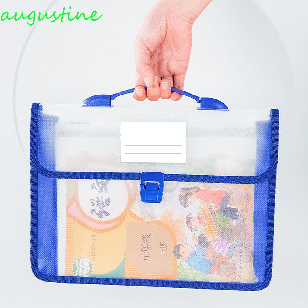 AUGUSTINE Ví Đựng Tài Liệu Khổ A4 Có Tay Cầm Tiện Dụng