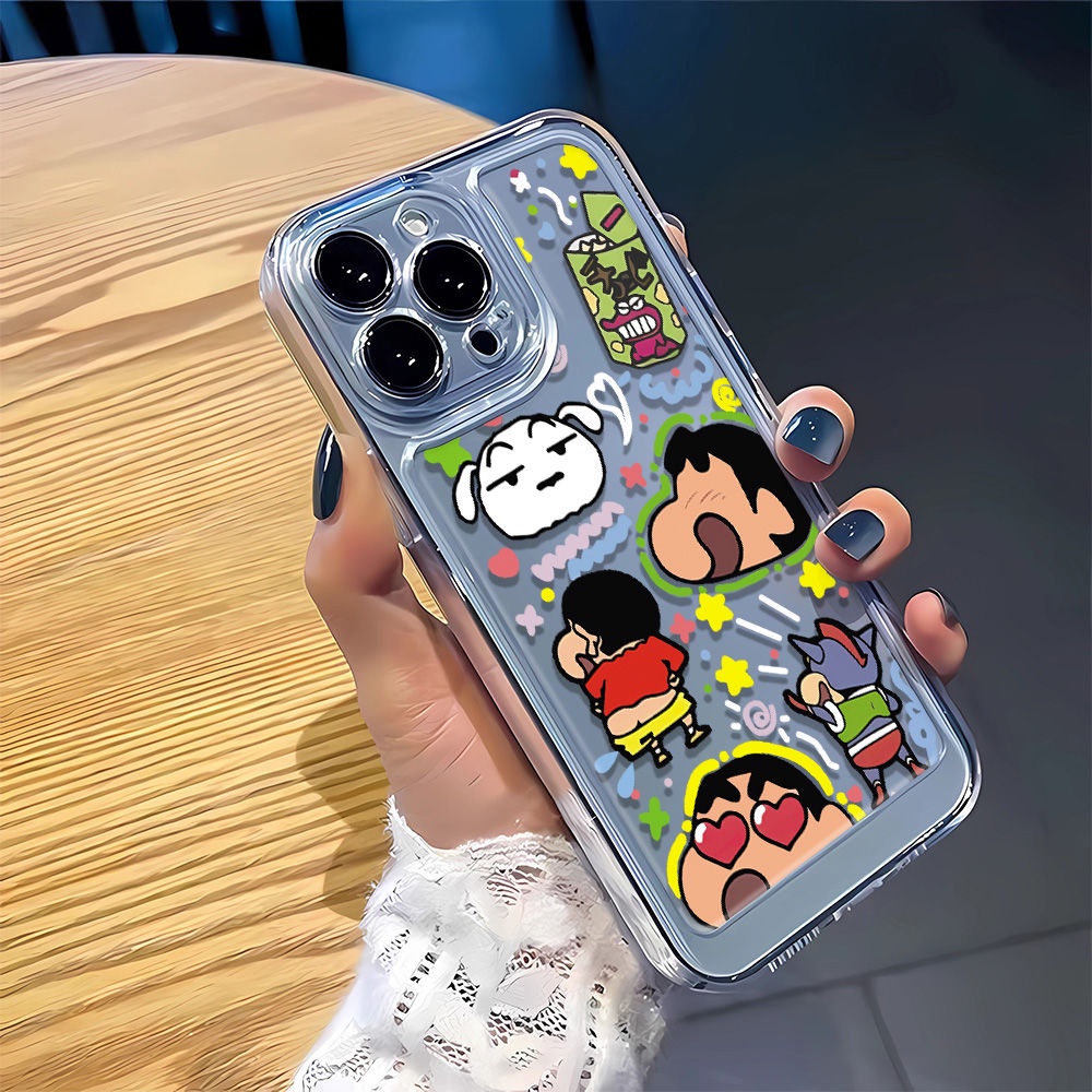 Ốp Điện Thoại Mềm In Hoạt Hình Shin-Chan Cho Apple Iphone 11 87 1312 Iphone14Promax X Oe4