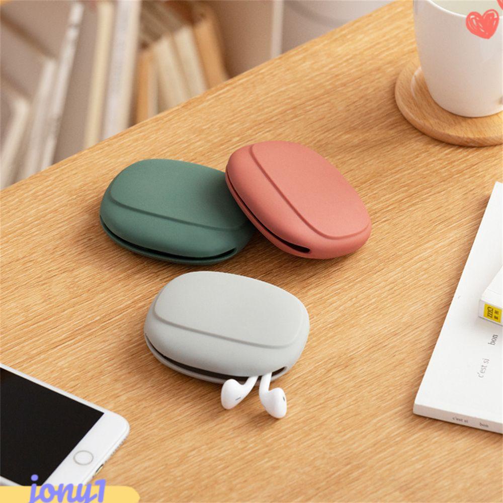 JONYE Hộp Đựng Tai Nghe / Cáp Sạc Điện Thoại Bằng Silicon Mềm