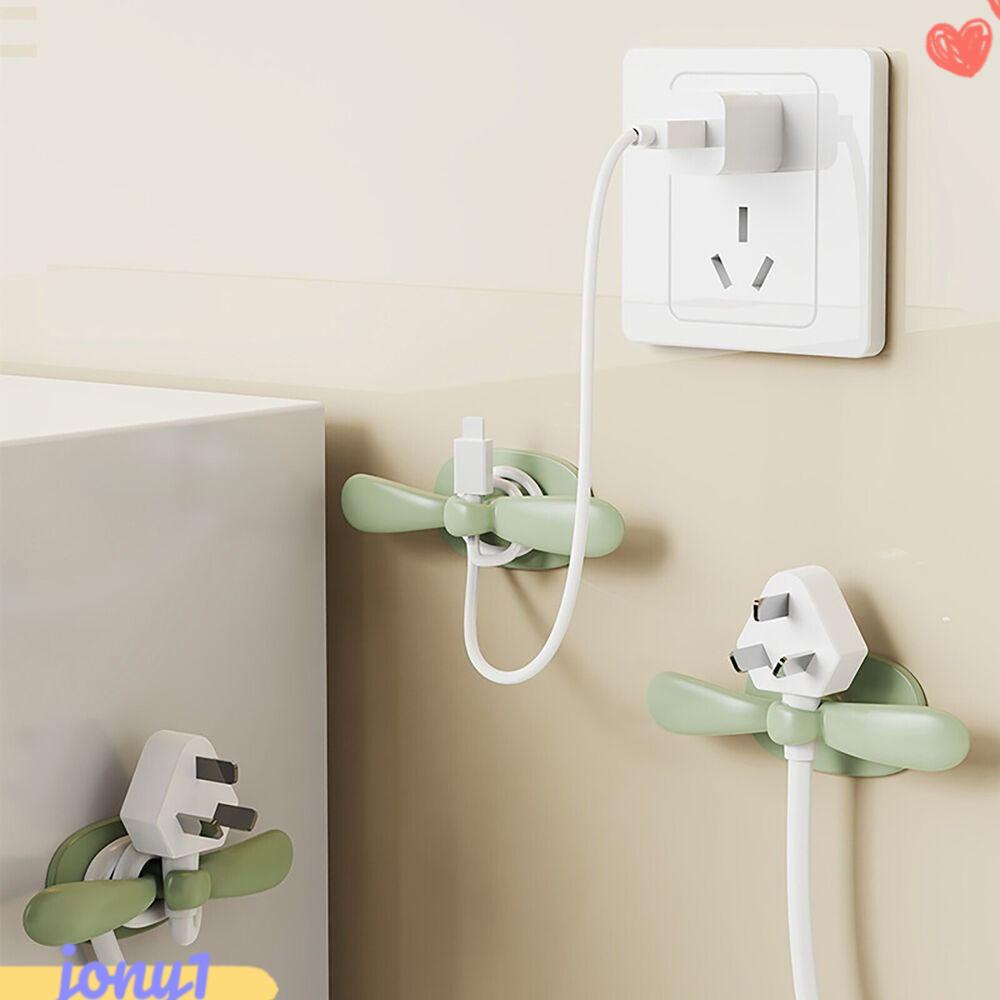 JONYE 3 Kẹp Dây Điện Tự Dính Hình Phật