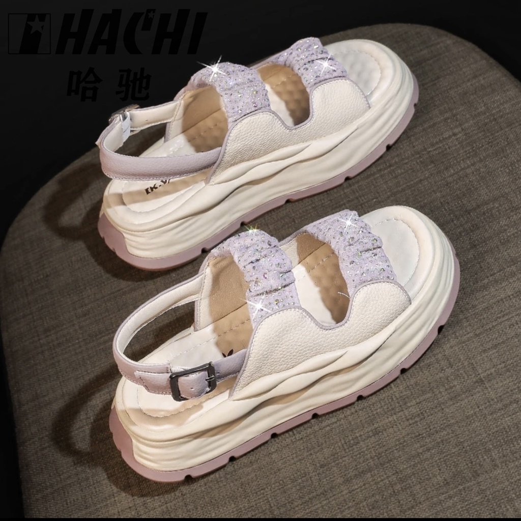 Xăng đan Đế Mềm Dày Thời Trang Mùa Hè 2023 Cho Nữ