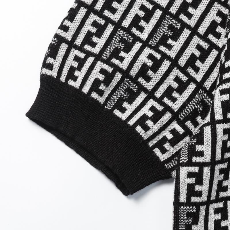 Fe-mới Áo Sweater Họa Tiết Dập Nổi Jacquard Xu Hướng Thời Trang Mới Cổ Điển Độc Quyền67E8I