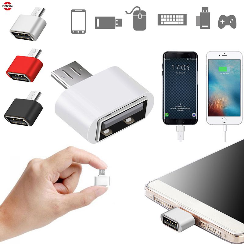 Data Portable Otg Converter Micro Usb Male To Usb 2.0 Female Adapter Điện thoại Android