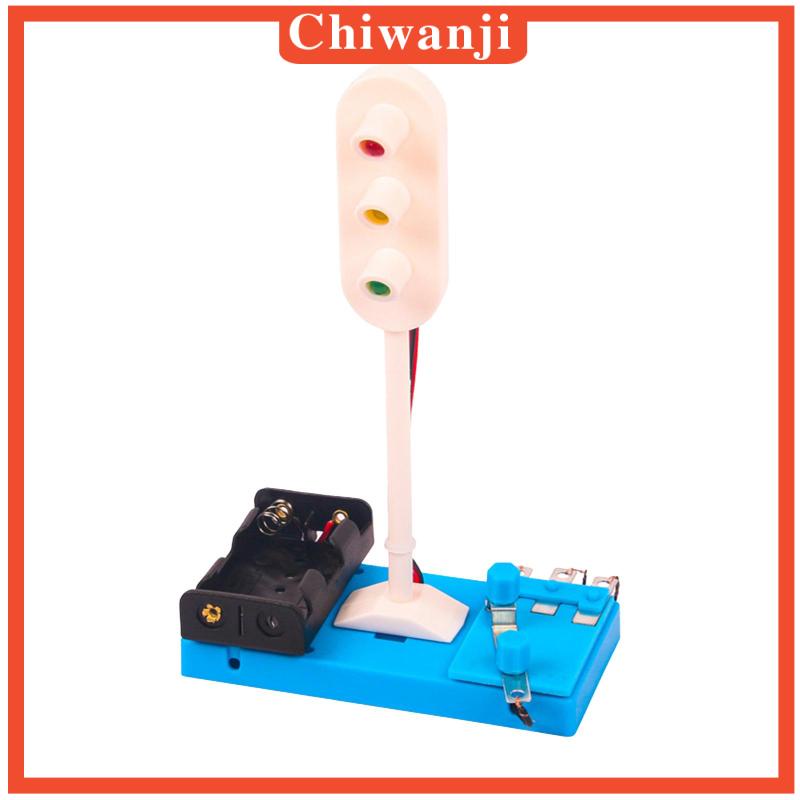 Bộ Đồ Chơi Thí Nghiệm Khoa Học Đèn LED Tín Hiệu Giao Thông DIY Cho Học Sinh