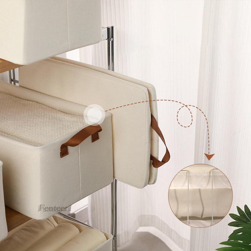 Hộp Đựng Đồ Giặt Có Thể Gấp Gọn Tiện Dụng Cho Tủ Quần Áo / Kệ Sách