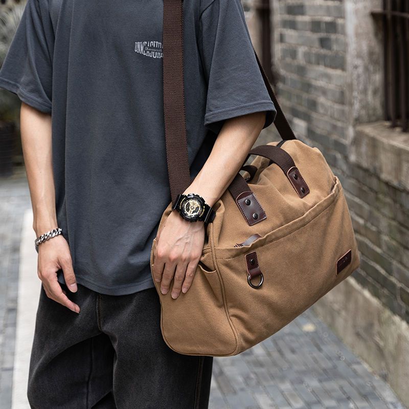 Hàng Mới Về  Balo Du Lịch Canvas Phong Cách Mới Cho Nam