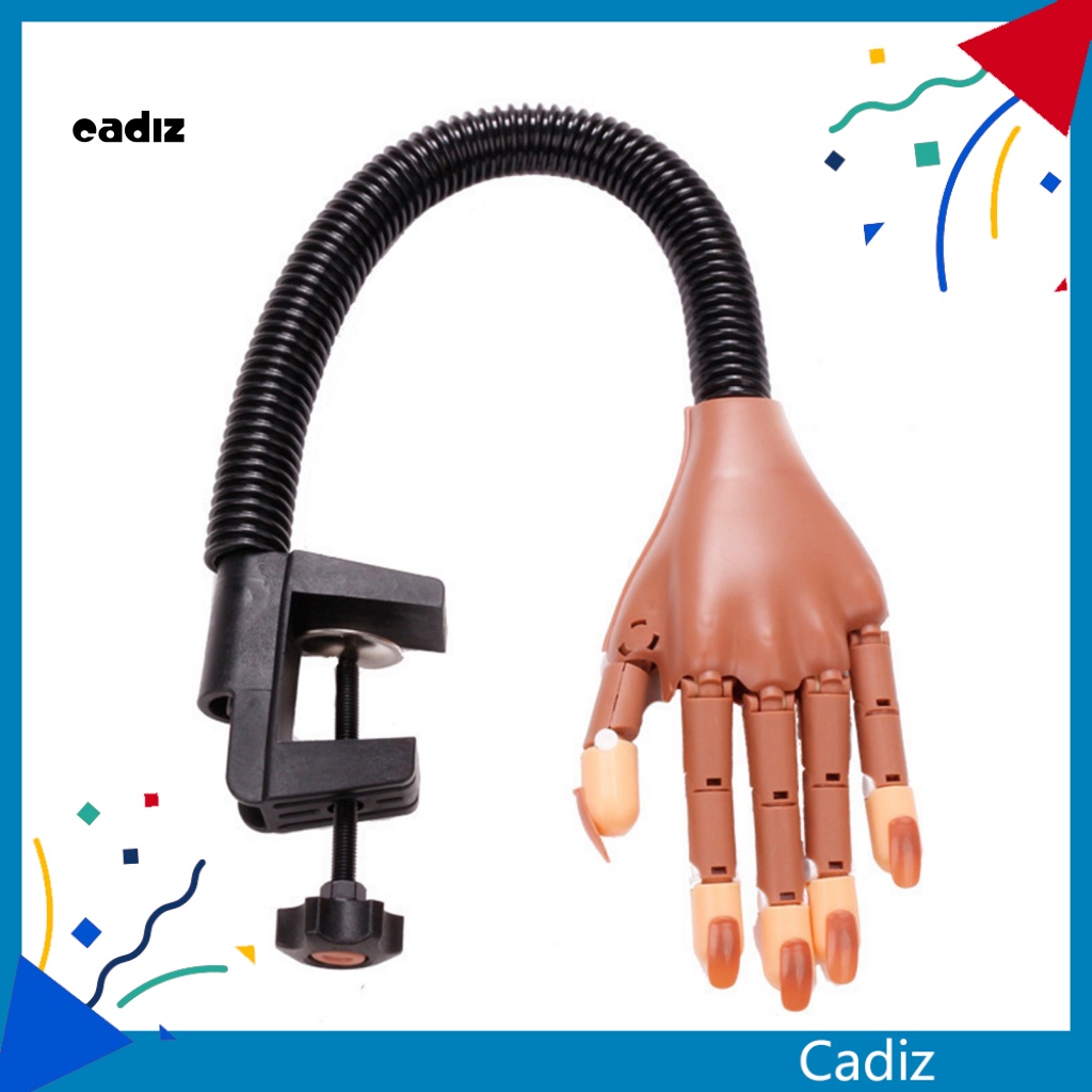 1 / 1 Bộ Mô Hình Bàn Tay Giả Bằng ABS Linh Hoạt Dễ Uốn Cong Dùng Luyện Tập Làm Móng Nghệ Thuật