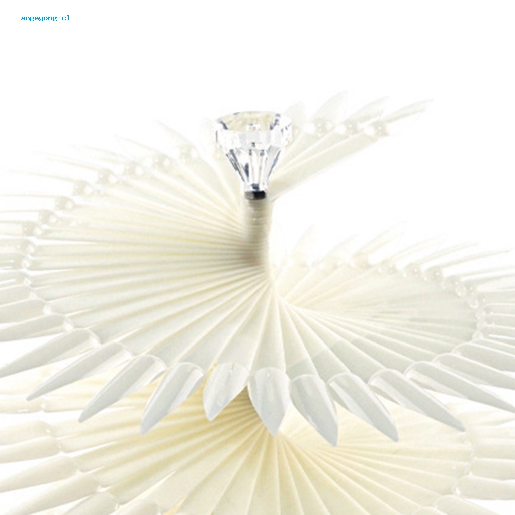 Thanh Acrylic Trong Suốt Trưng Bày Sơn Móng Tay Dạng Xoắn Ốc