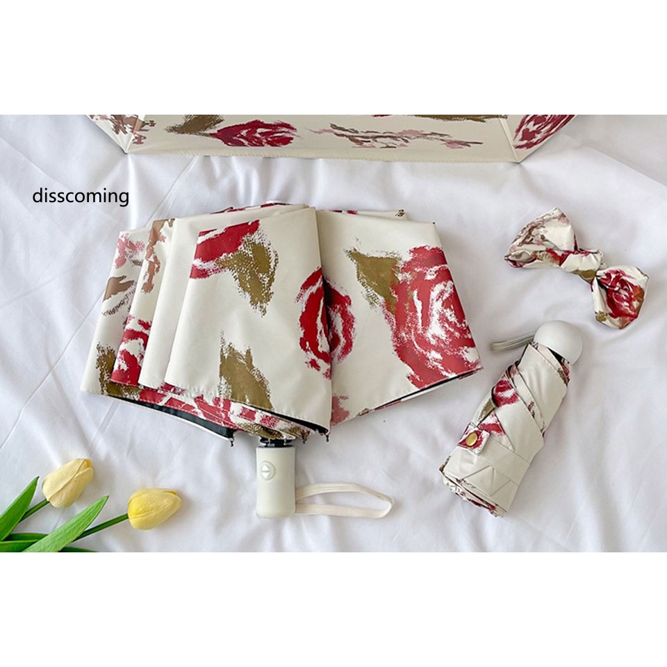 Áo Thun In Hình SL SL SL Thời Trang Năng Động| Dù Gấp Chống Gió Chống Tia Uv Thân Thiện Với Môi Trường Thiết Kế Hoa Hồng Cổ Điển