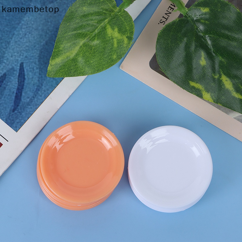 Set 5 Đĩa Đồ Chơi Mini Tỉ Lệ 1: 12 Cho Bé Chơi Đồ Hàng