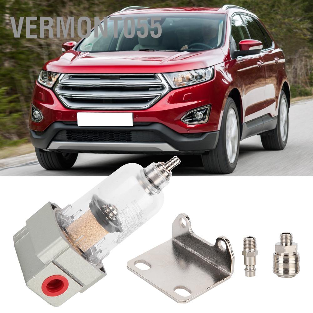 Vermont055 Bộ lọc khí nén tách nước dầu Bao gồm Khớp nối nhanh 1/4"