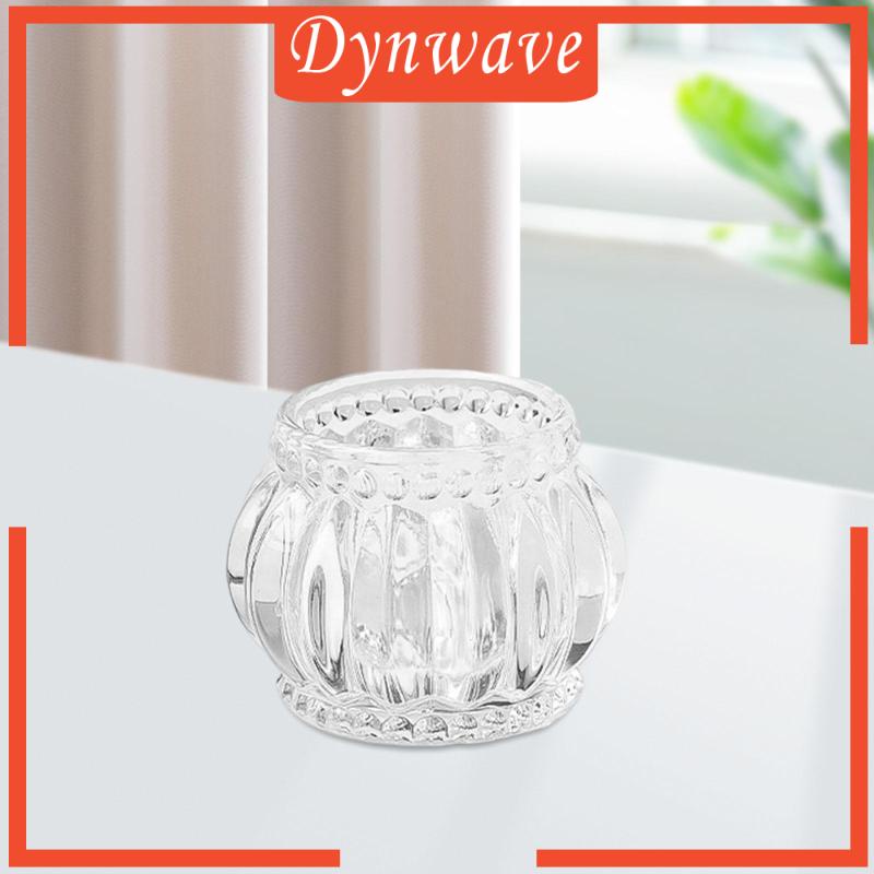 Giá Đỡ Nến Bằng Thủy Tinh Trong Suốt