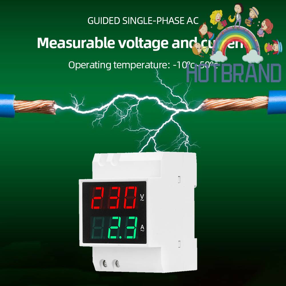 Dụng Cụ Kiểm Tra Điện Áp AC80-500V 100A 2 Trong 1 Cho Gia Đình