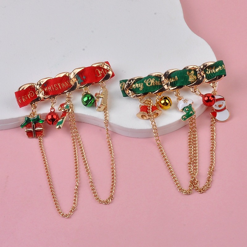 Trâm Cài Áo Hình Giáng Sinh Thời Trang