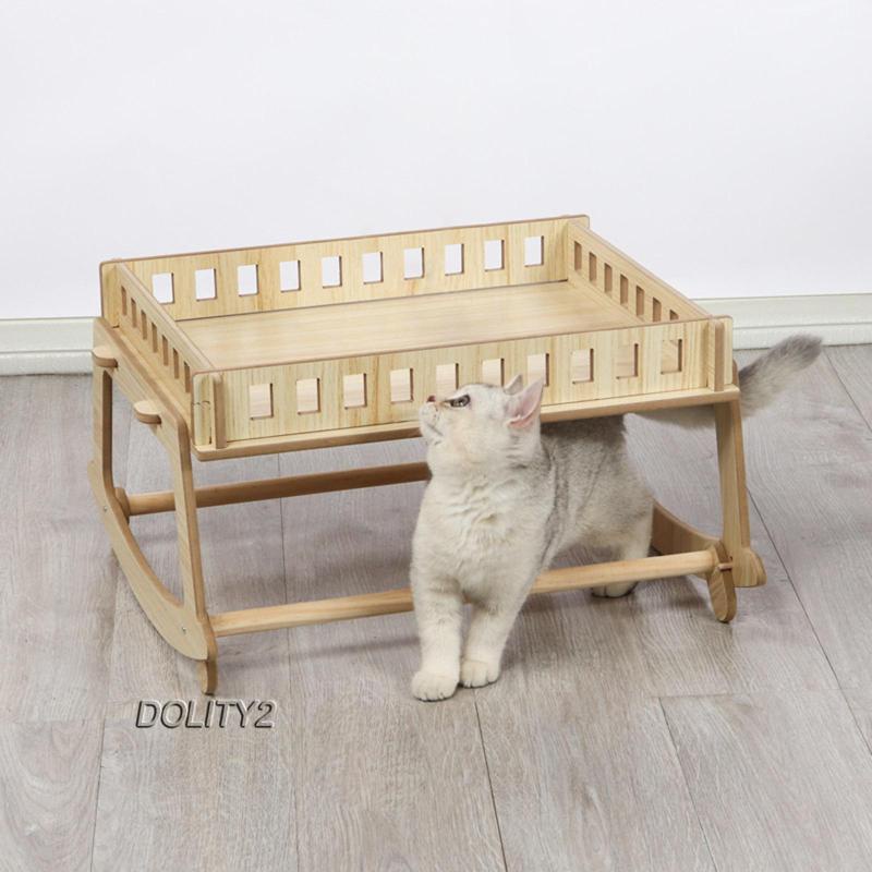 Võng Nằm Bằng Gỗ Dành Cho Thú Cưng