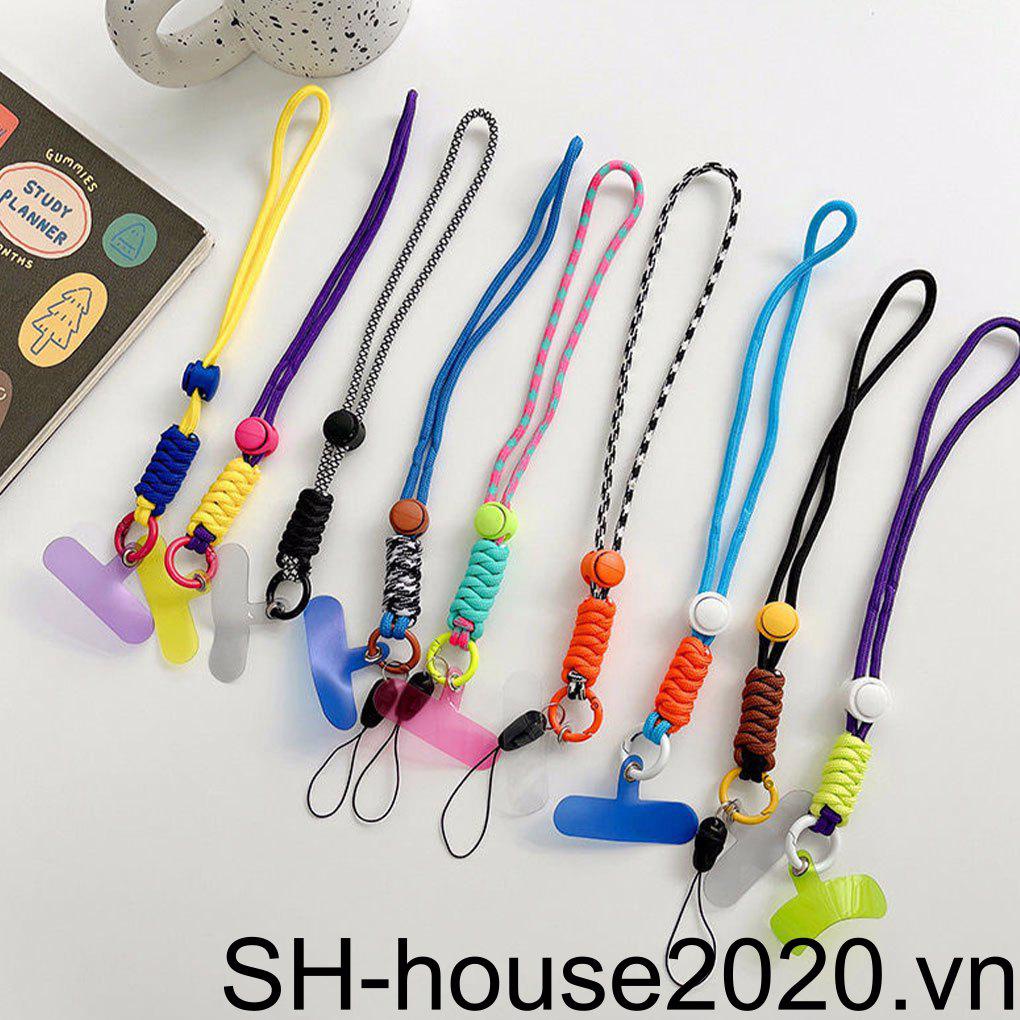 Dây Đeo Cổ Di Động Có Thể Điều Chỉnh Và Tháo Rời Kèm Móc Bằng Sợi Micro Tiện Dụng
