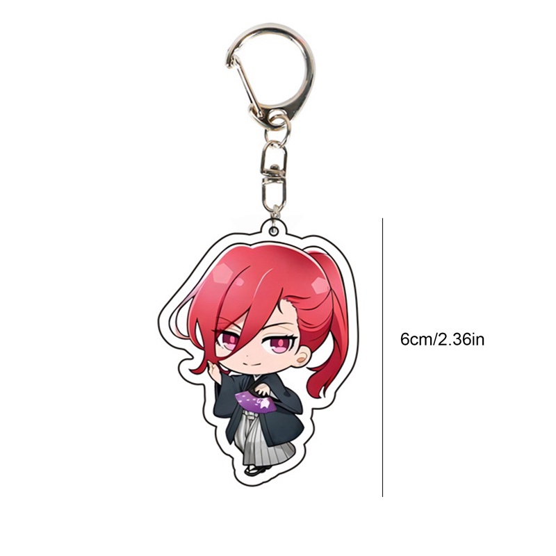 Móc Chìa Khóa Bằng Acrylic Hình Anime Nhật Bản Dành Cho Nam Nữ