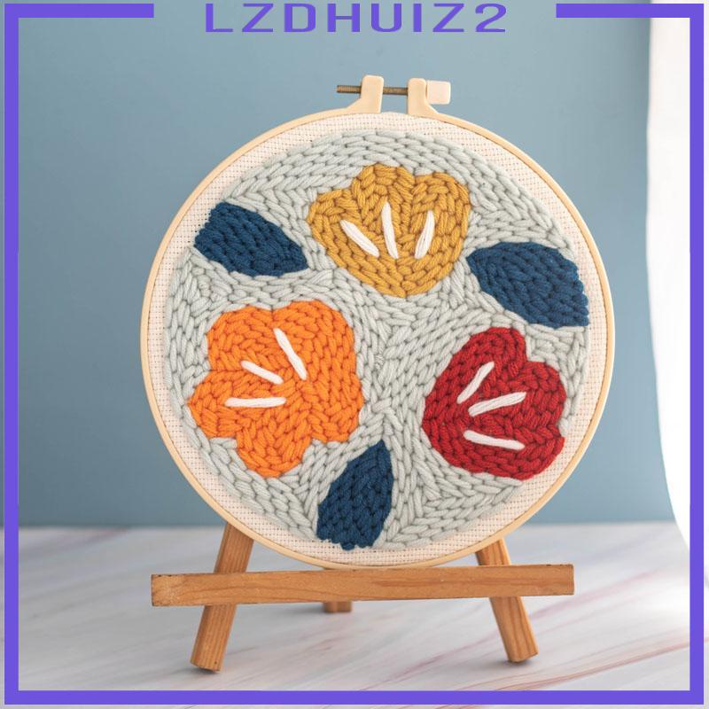 Cuộn Len Thêu Thủ Công 20cm Dành Cho Người Mới Bắt Đầu