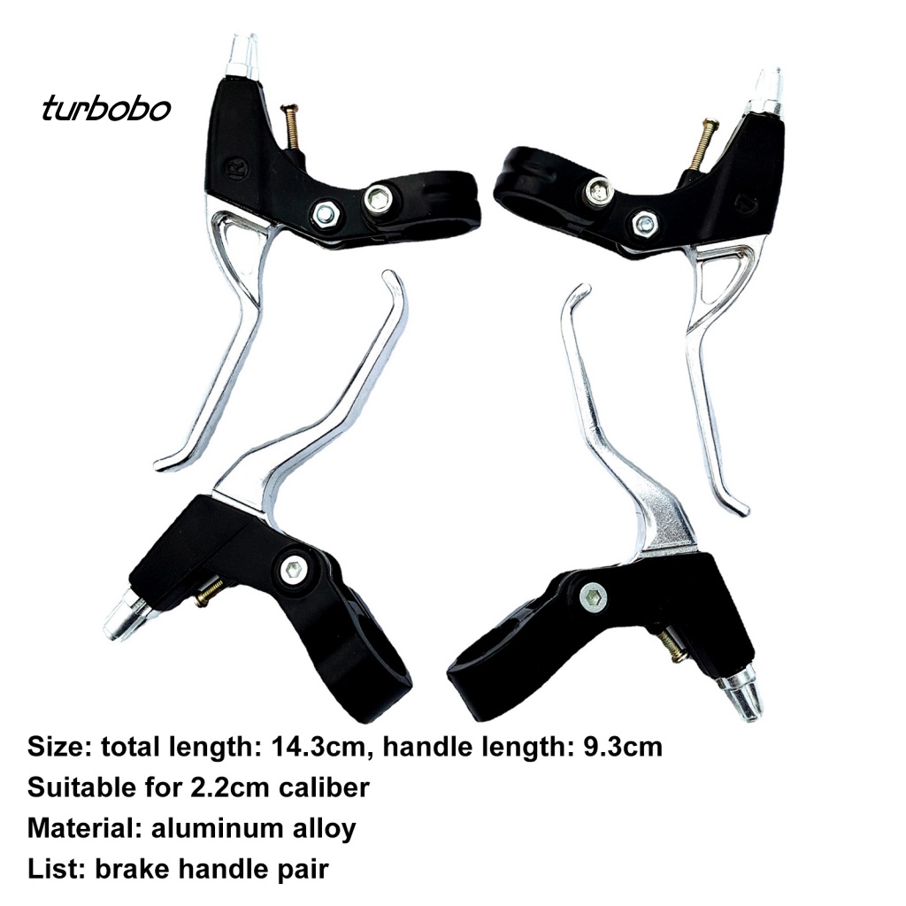 1 Cặp Phanh Xe Đạp Bằng Hợp Kim Nhôm Siêu Nhẹ Dễ Lắp Đặt Tiện Dụng Cho MTB