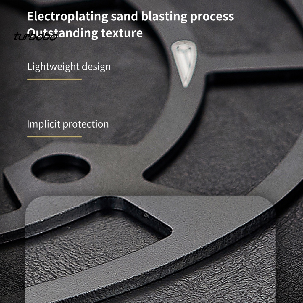 Turbobobo Phụ Kiện Bảo Vệ Tay Quay Xe Đạp 104mm Bằng Hợp Kim Nhôm Chống Ăn Mòn