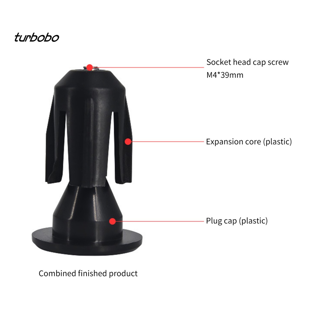 1 Cặp Nút Nhựa Gắn Tay Lái Xe Đạp Leo Núi Dễ Lắp Đặt