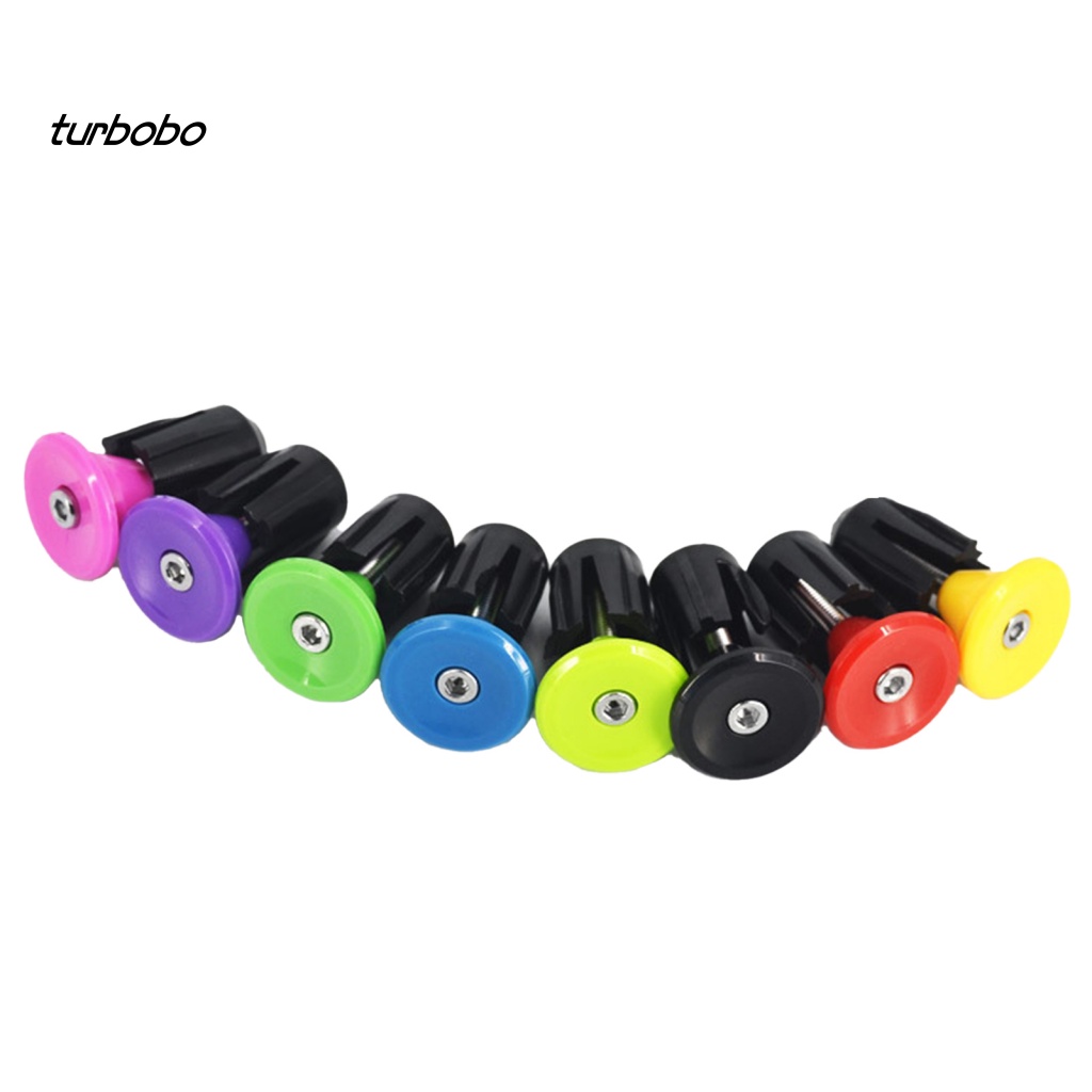 1 Cặp Nút Nhựa Gắn Tay Lái Xe Đạp Leo Núi Dễ Lắp Đặt