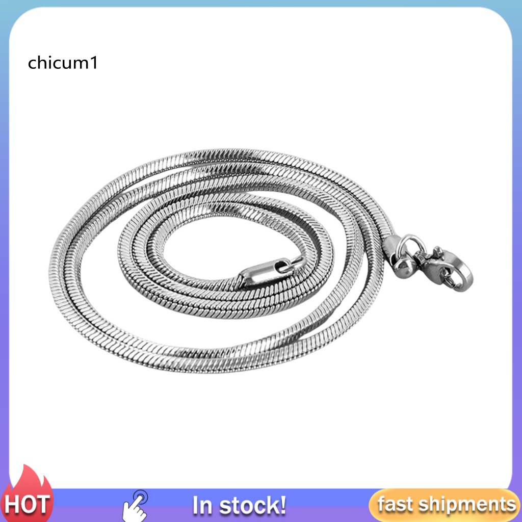 Vòng Cổ Dây Xích Hình Vuông Phong Cách Punk Hàn Quốc Cho Nữ