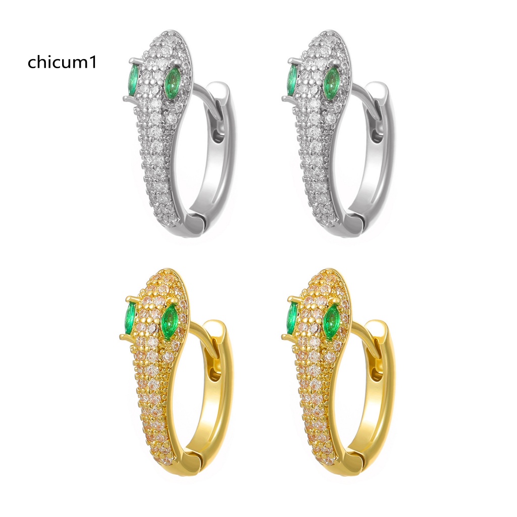 1 Cặp Bông Tai Kim Loại Lấp Lánh Chống Oxy Hóa Màu Sắc Đơn Giản Sáng Tạo Dành Cho Nữ