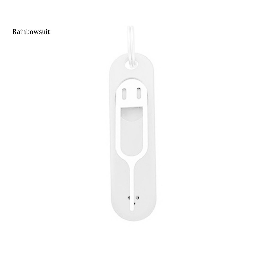 1 Bộ Dụng Cụ Tháo Thẻ Kèm Móc Khóa Chống Trầy Chống Gỉ Tiện Dụng