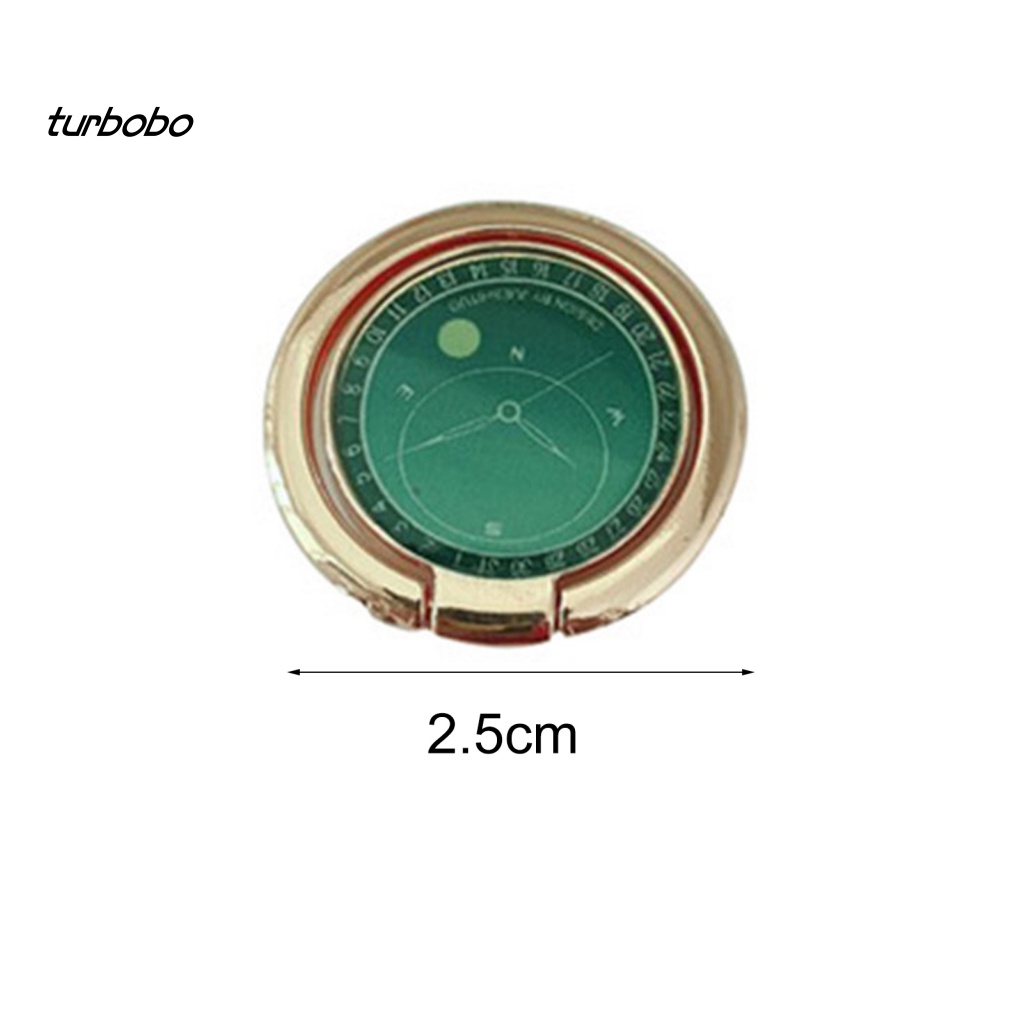 Giá Đỡ Điện Thoại Dạng Nhẫn Hình Đồng Hồ Xoay 360 Độ Bằng Kim Loại Thông Dụng