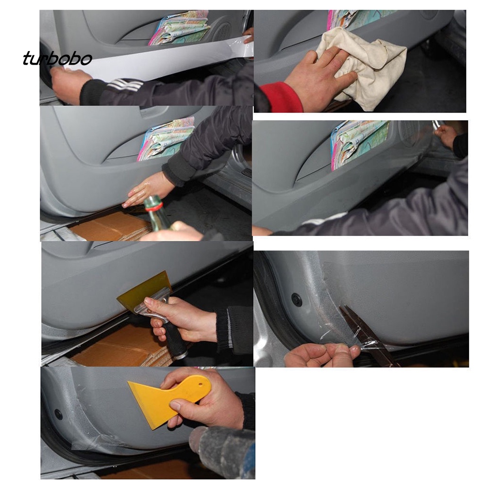 Phim Dán PVC Trong Suốt Chống Trầy Cho Mui Xe Hơi 10 / 15 / 20cm